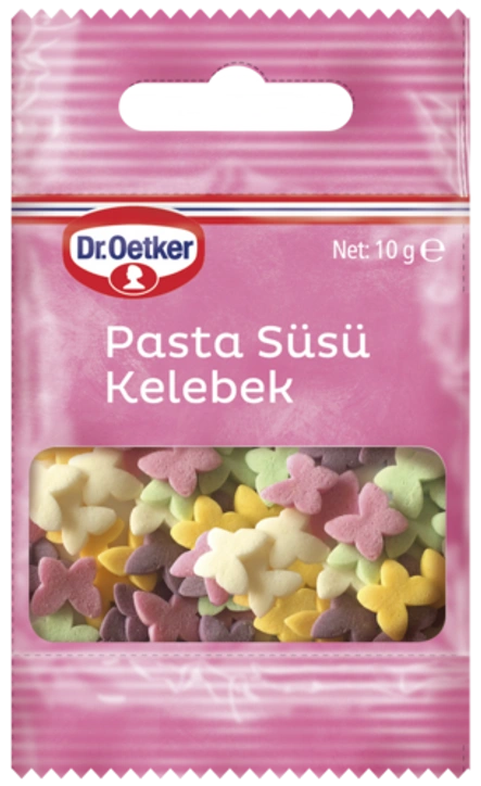 Dr. Oetker Pasta Süsü - Kelebek