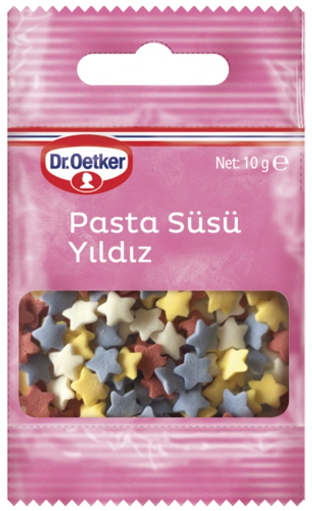 Dr. Oetker Pasta Süsü - Yıldız