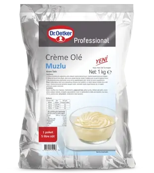 Dr. Oetker Crème Olé Muz Aromalı (1 kg)