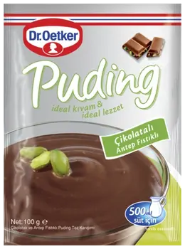 Dr. Oetker Puding Çikolatalı Antep Fıstıklı