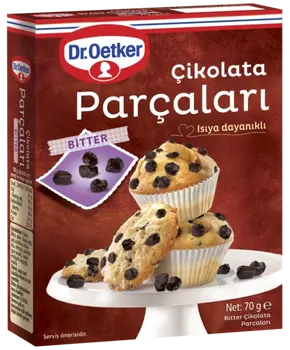 Dr. Oetker Çikolata Parçaları - Bitter