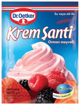 Dr. Oetker Krem Şanti Orman Meyveli