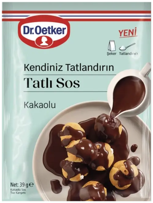 Dr. Oetker Kendiniz Tatlandırın Tatlı Sos Kakaolu