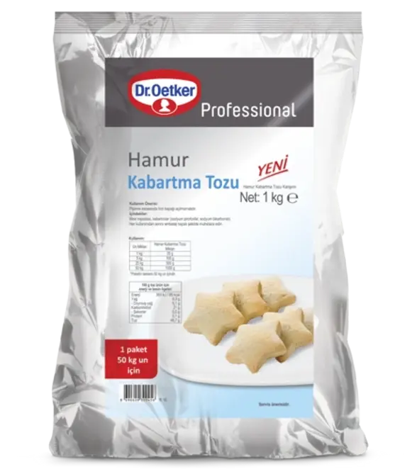 Dr. Oetker FS (6 x 1kg poşette) Hamur Kabartma Tozu