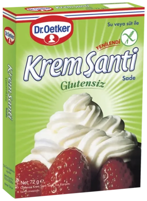Dr. Oetker Glutensiz Krem Şanti