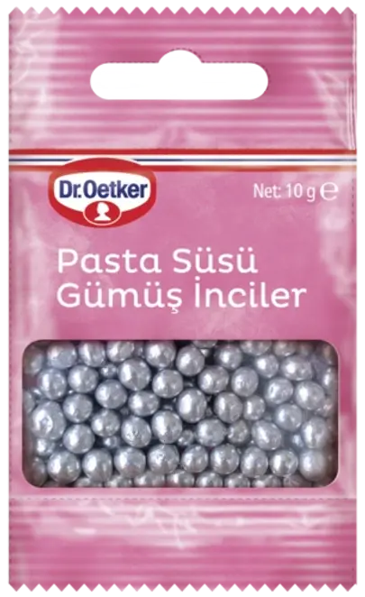 Dr. Oetker Pasta Süsü Gümüş İnci