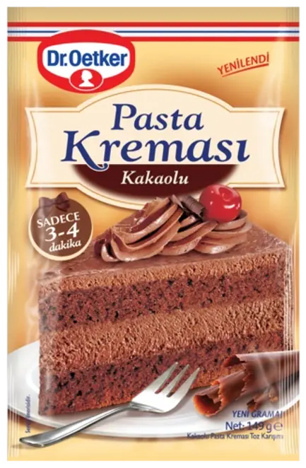 Dr. Oetker Pasta Kreması Kakaolu
