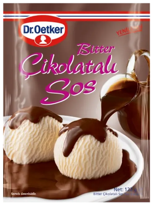 Dr. Oetker Bitter Çikolatalı Sos