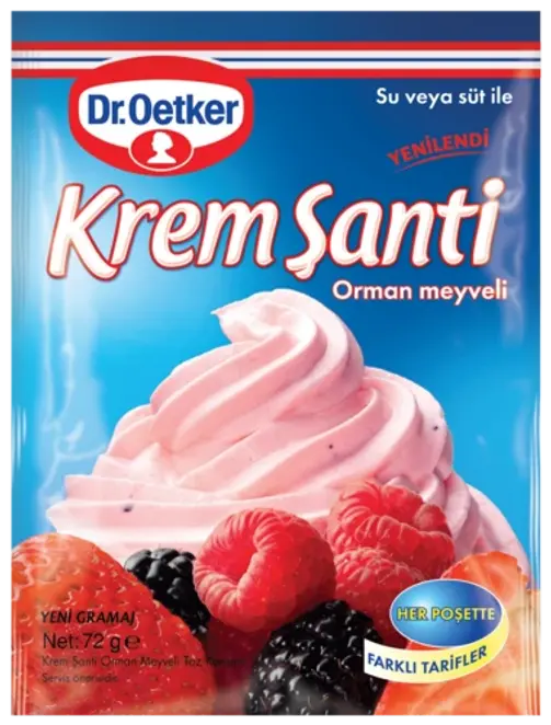 Dr. Oetker Krem Şanti Orman Meyveli