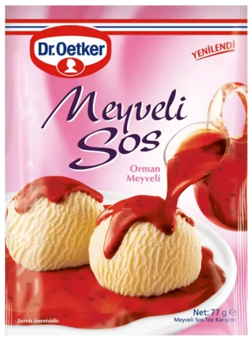 Dr. Oetker Meyveli Sos