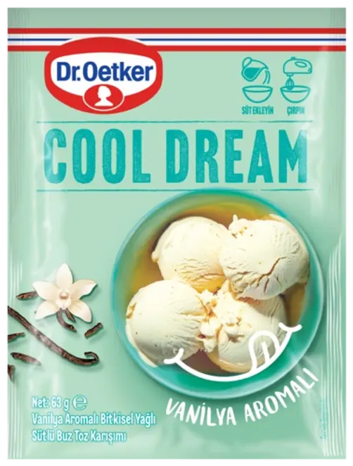Dr. Oetker Cool Dream Vanilya Aromalı