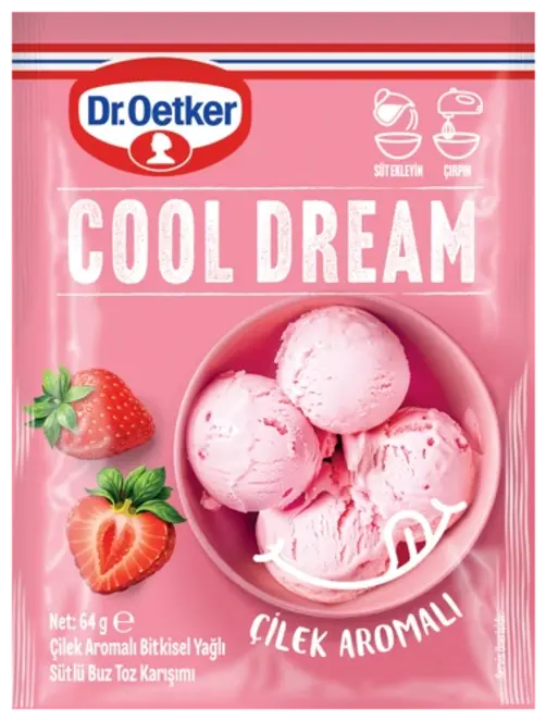 Dr. Oetker Cool Dream Çilek Aromalı