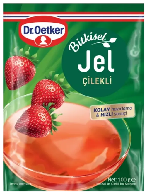 Dr. Oetker Bitkisel Jel Çilekli