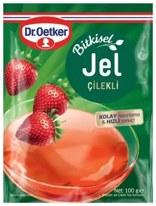 Dr. Oetker Çilekli Bitkisel Jel