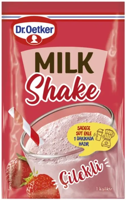 Dr. Oetker Çilekli Milkshake