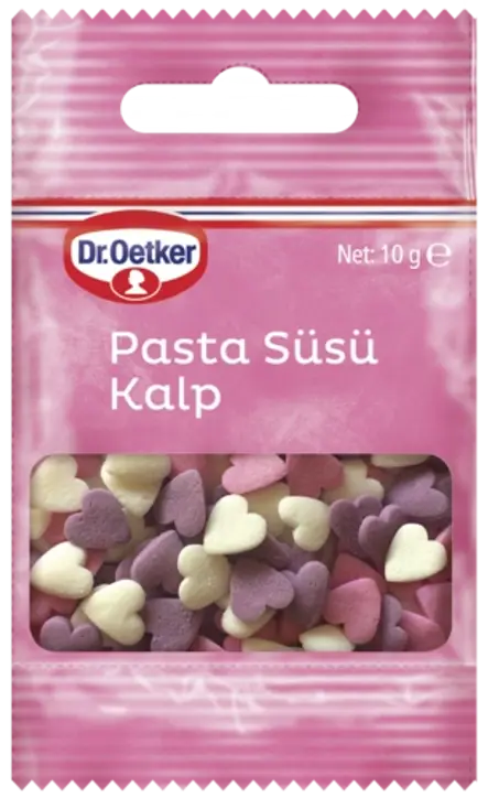 Dr. Oetker Pasta Süsü - Kalp
