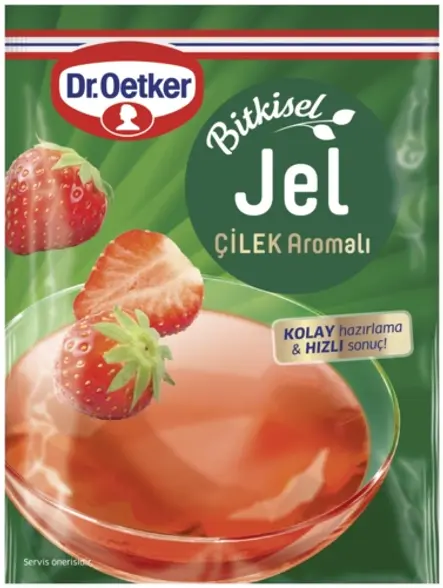 Dr. Oetker Çilekli Bitkisel Jel