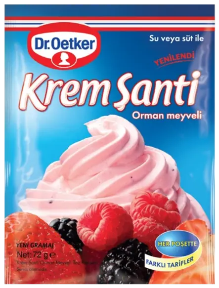 Dr. Oetker Orman Meyveli Krem Şanti