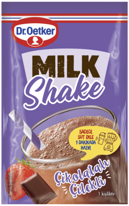 Dr. Oetker Milkshake Çikolatalı Çilekli
