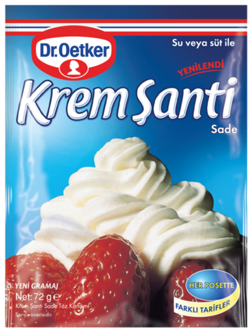 Dr. Oetker Krem Şanti Sade