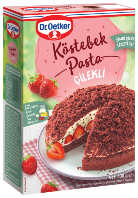 Dr. Oetker Çilekli Köstebek Pasta