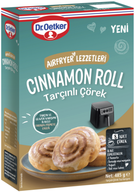 Dr. Oetker Airfryer Cinnamon Roll - Tarçınlı Çörek