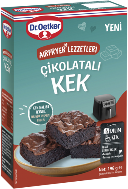 Dr. Oetker Airfryer Çikolatalı Kek