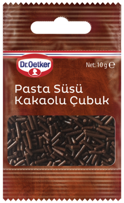 Dr. Oetker Pasta Süsü Kakaolu Çubuk