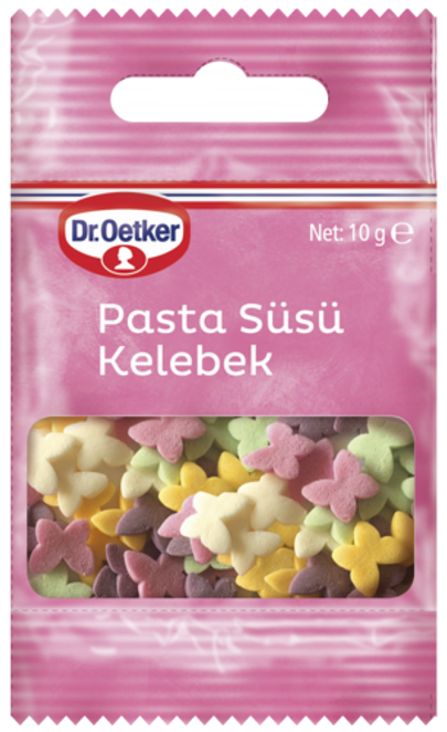Dr. Oetker Pasta Süsü Kelebek