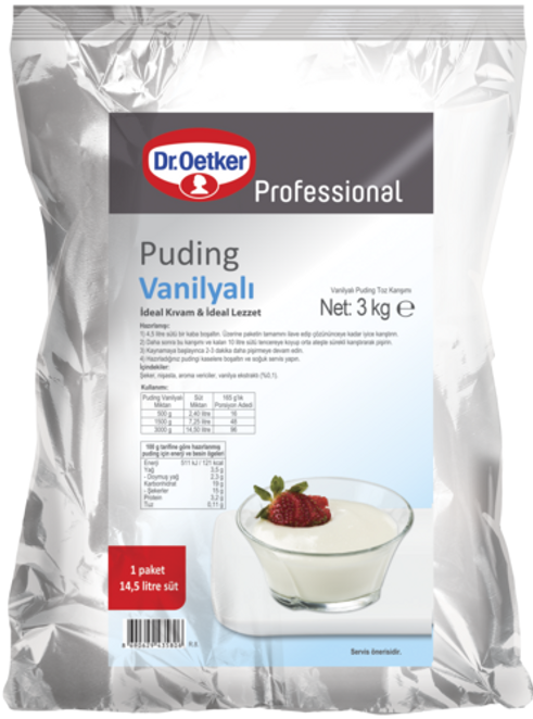 Dr. Oetker Puding Vanilyalı (3 kg)