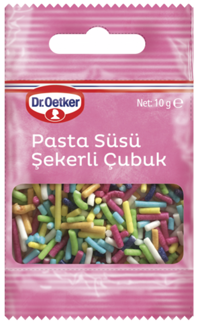 Dr. Oetker Pasta Süsü Şekerli Çubuk