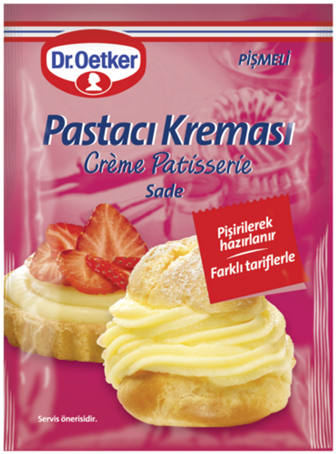 Dr. Oetker Pastacı Kreması Pişmeli- Sade