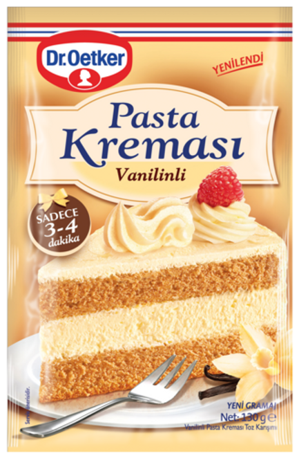 Dr. Oetker Pasta Kreması Vanilinli