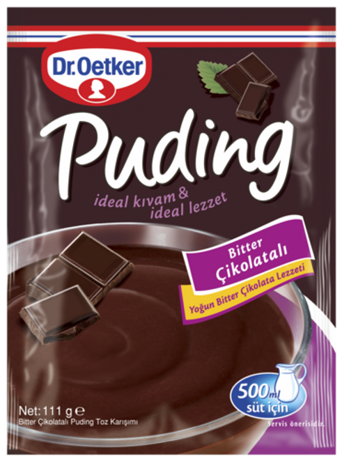 Dr. Oetker Puding Bitter Çikolatalı