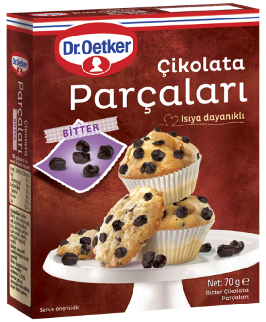 Dr. Oetker Çikolata Parçaları - Bitter