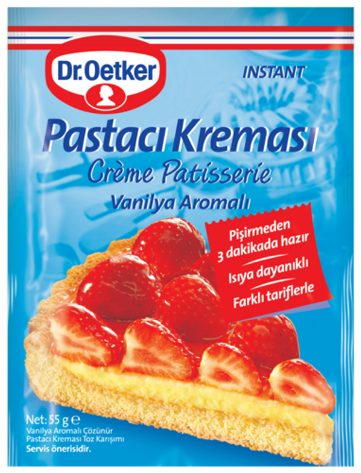 Dr. Oetker Pastacı Kreması Instant -Vanilya Aromalı