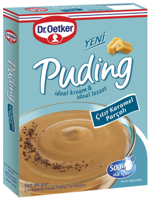 Dr. Oetker Puding Çıtır Karamel Parçalı