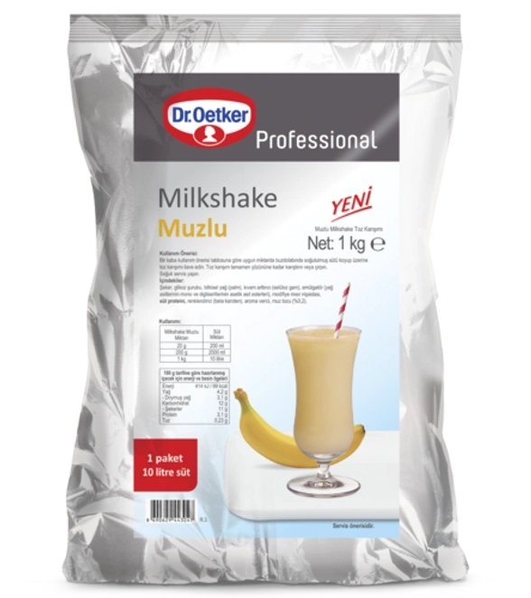Dr. Oetker Milkshake Muzlu (1 kg)