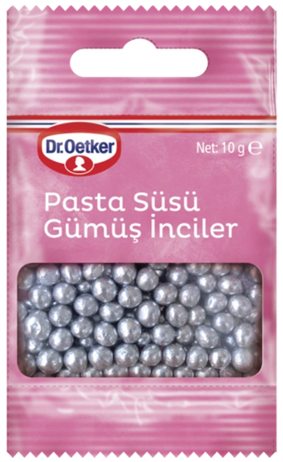 Dr. Oetker Pasta Süsü Gümüş İnci