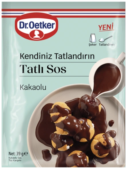 Dr. Oetker Kendiniz Tatlandırın Tatlı Sos Kakaolu