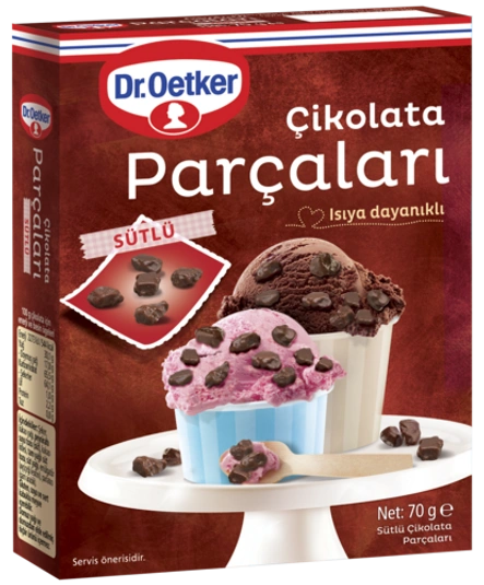 Dr. Oetker Sütlü Çikolata Parçaları