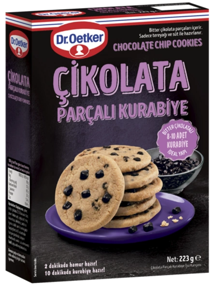 Dr. Oetker Çikolata Parçalı Kurabiye