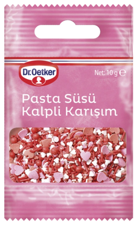 Dr. Oetker Pasta Süsü - Kalpli Karışım
