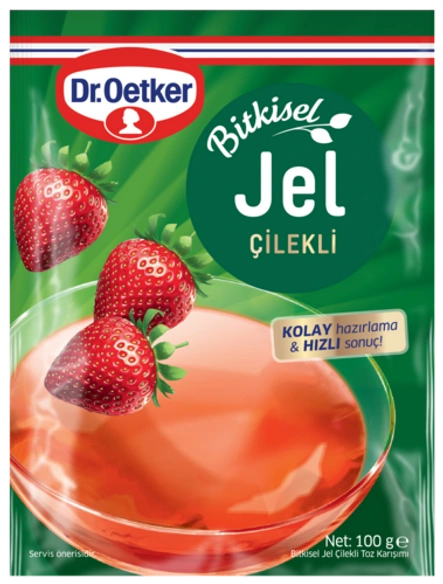 Dr. Oetker Çilekli Bitkisel Jel
